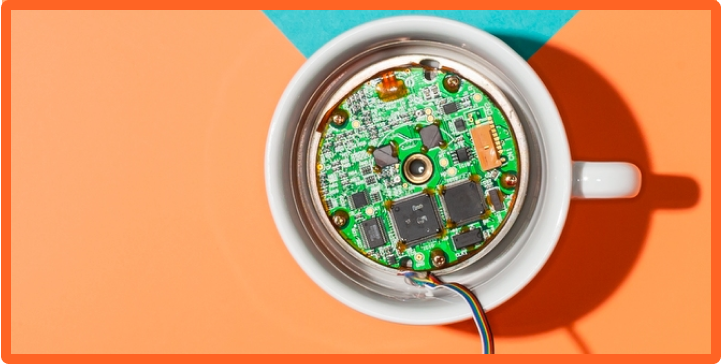 Trinkbare Daten - Nachweislich guter Wein - Kaffeetasse mit IoT